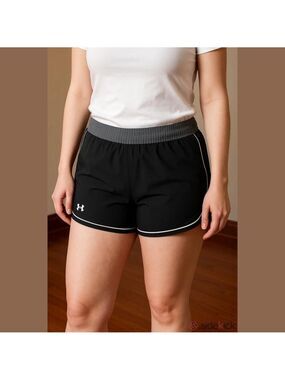 Under Armour Black Running Shorts XL Summer Athletic Hiking Women's